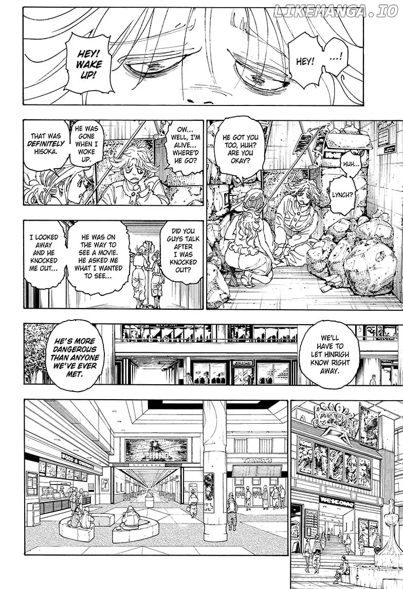 Hunter X Hunter chapter 393 - page 8