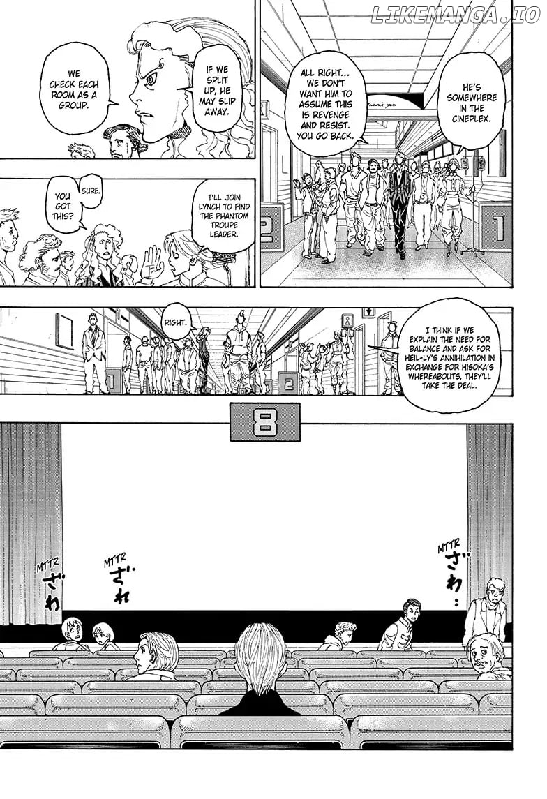 Hunter X Hunter chapter 393 - page 9