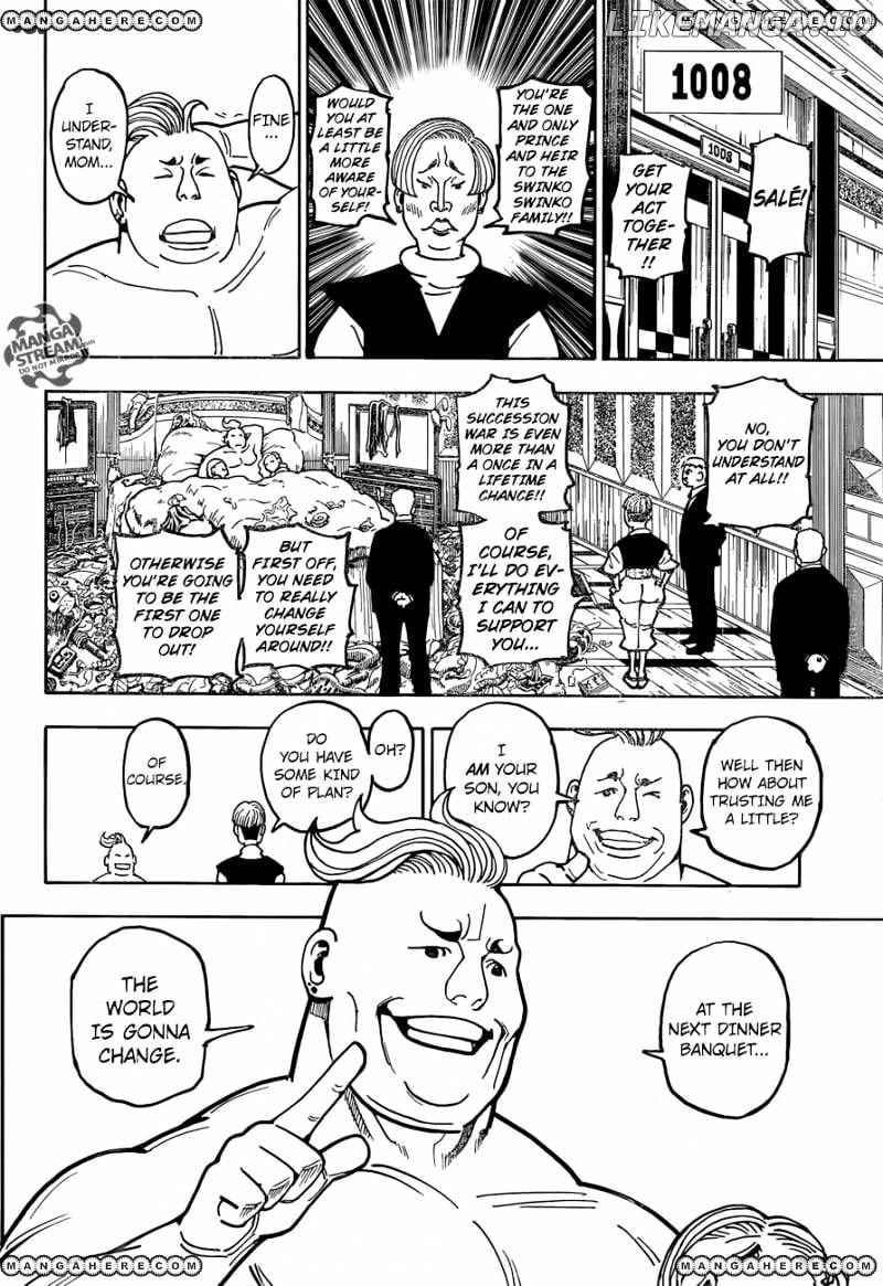 Hunter X Hunter chapter 366 - page 7