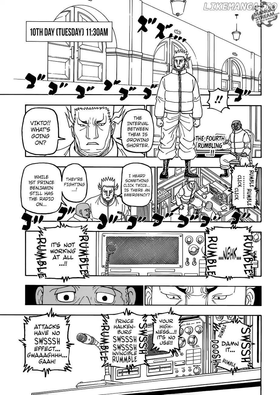 Hunter X Hunter chapter 389 - page 6