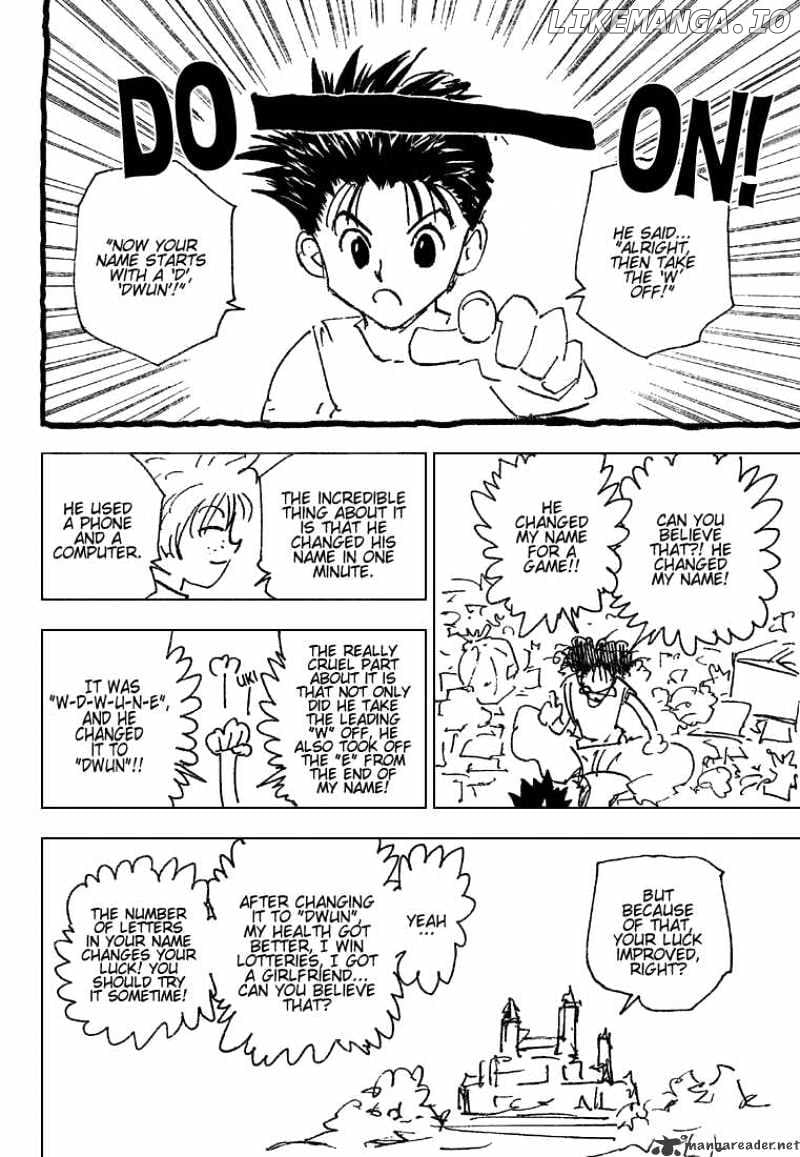 Hunter X Hunter chapter 184 - page 8