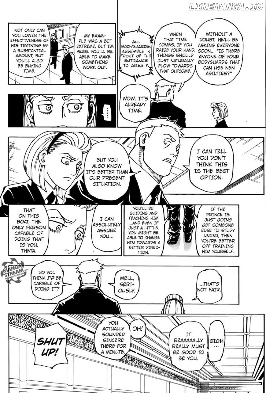 Hunter X Hunter chapter 362 - page 12