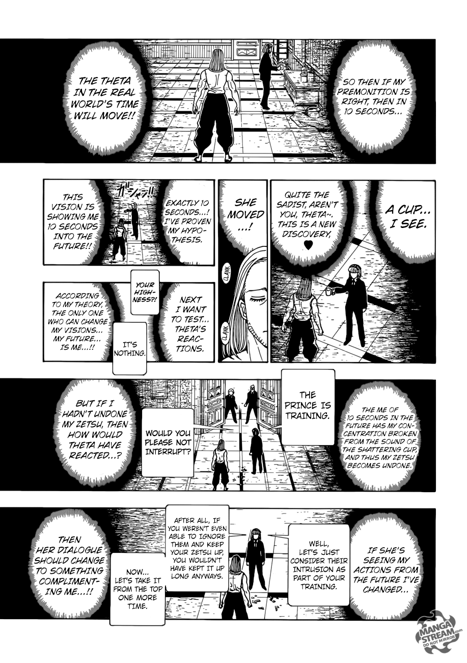 Hunter X Hunter chapter 387 - page 8