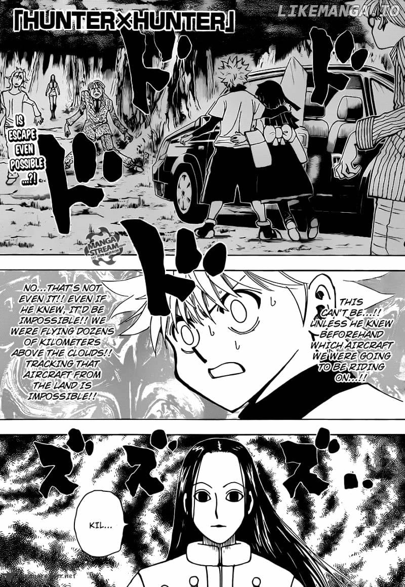 Hunter X Hunter chapter 330 - page 1