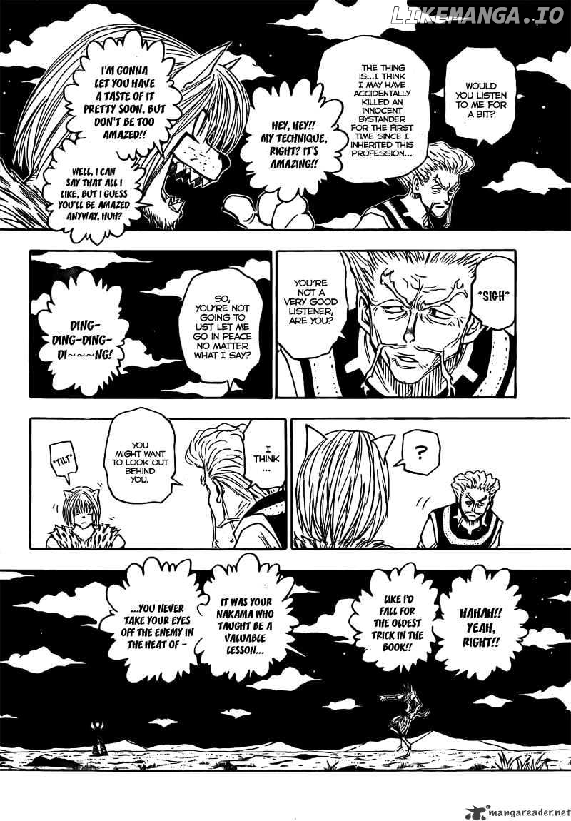 Hunter X Hunter chapter 278 - page 14