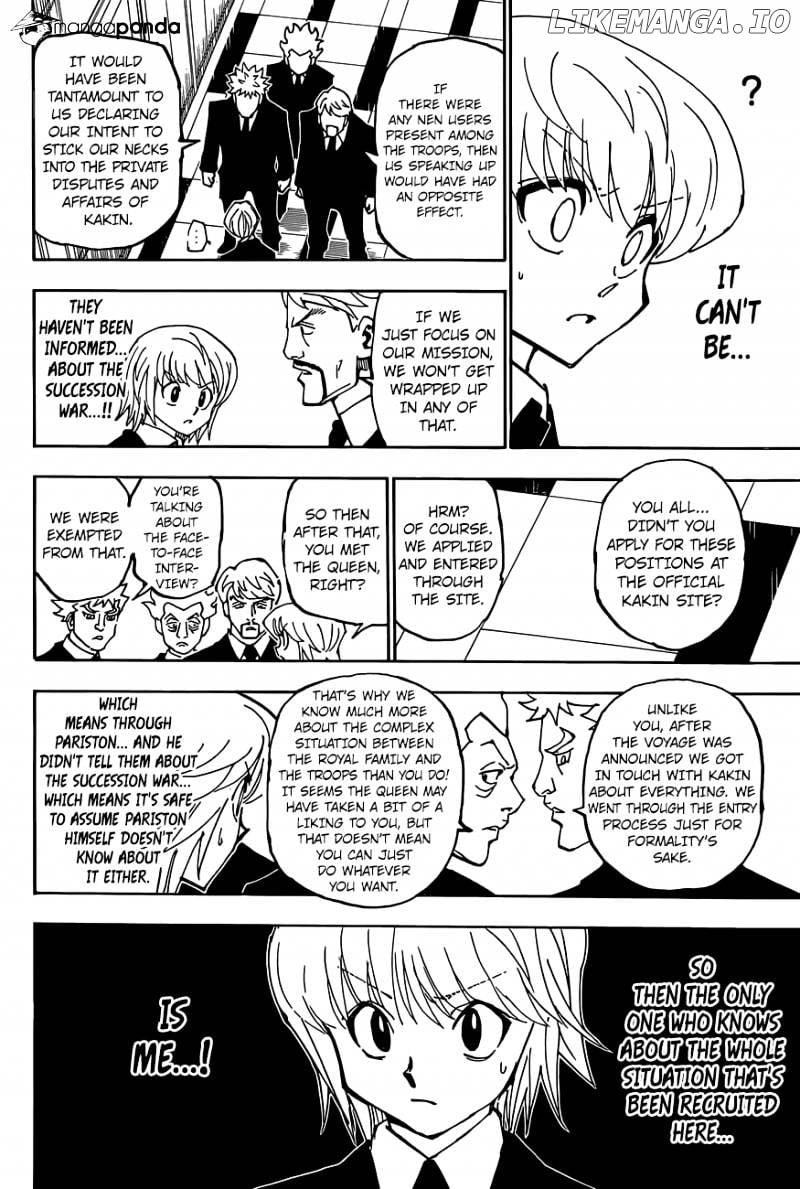 Hunter X Hunter chapter 359 - page 11