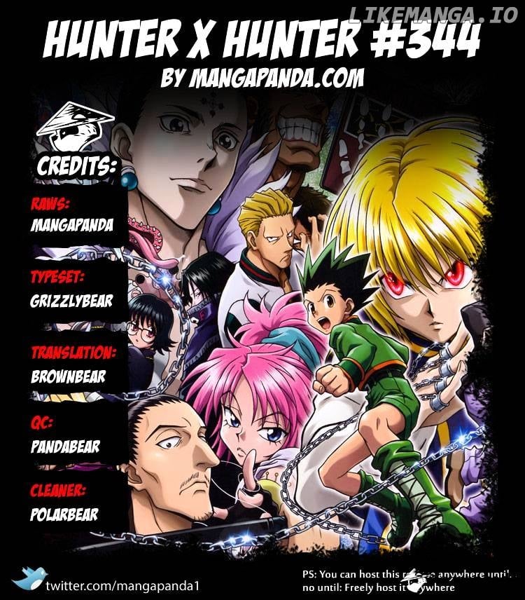 Hunter X Hunter chapter 344 - page 18