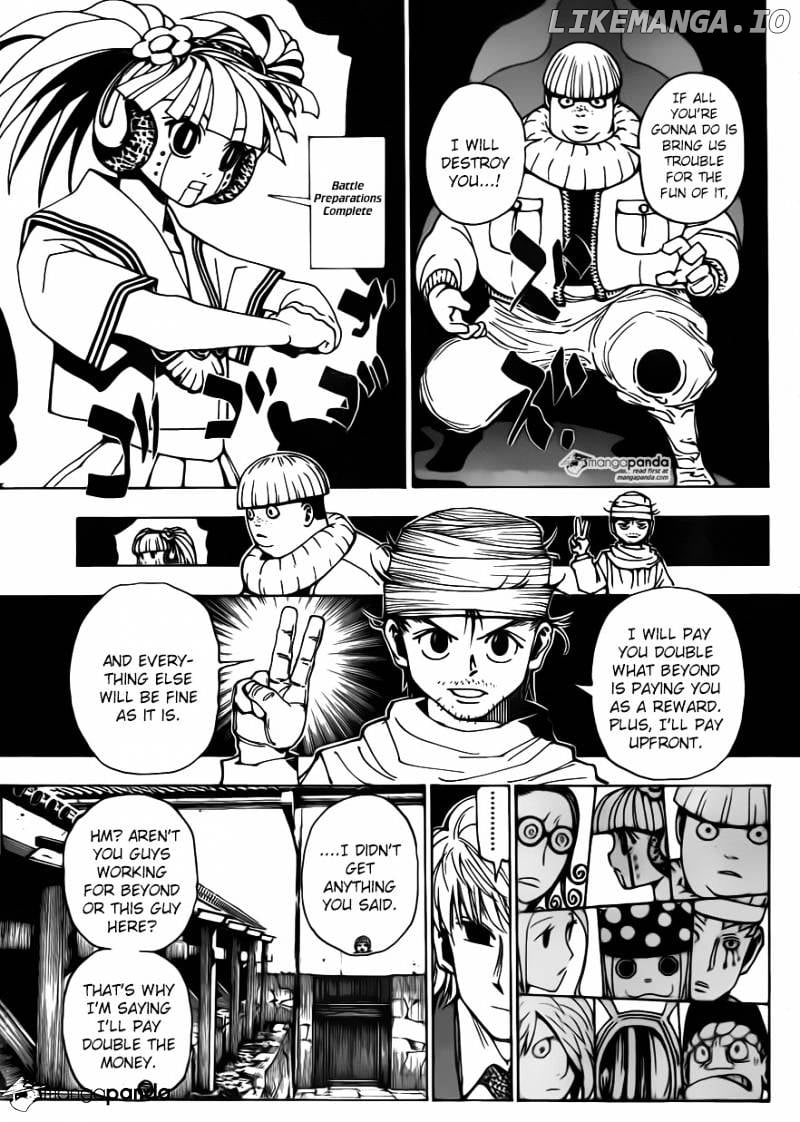 Hunter X Hunter chapter 344 - page 4