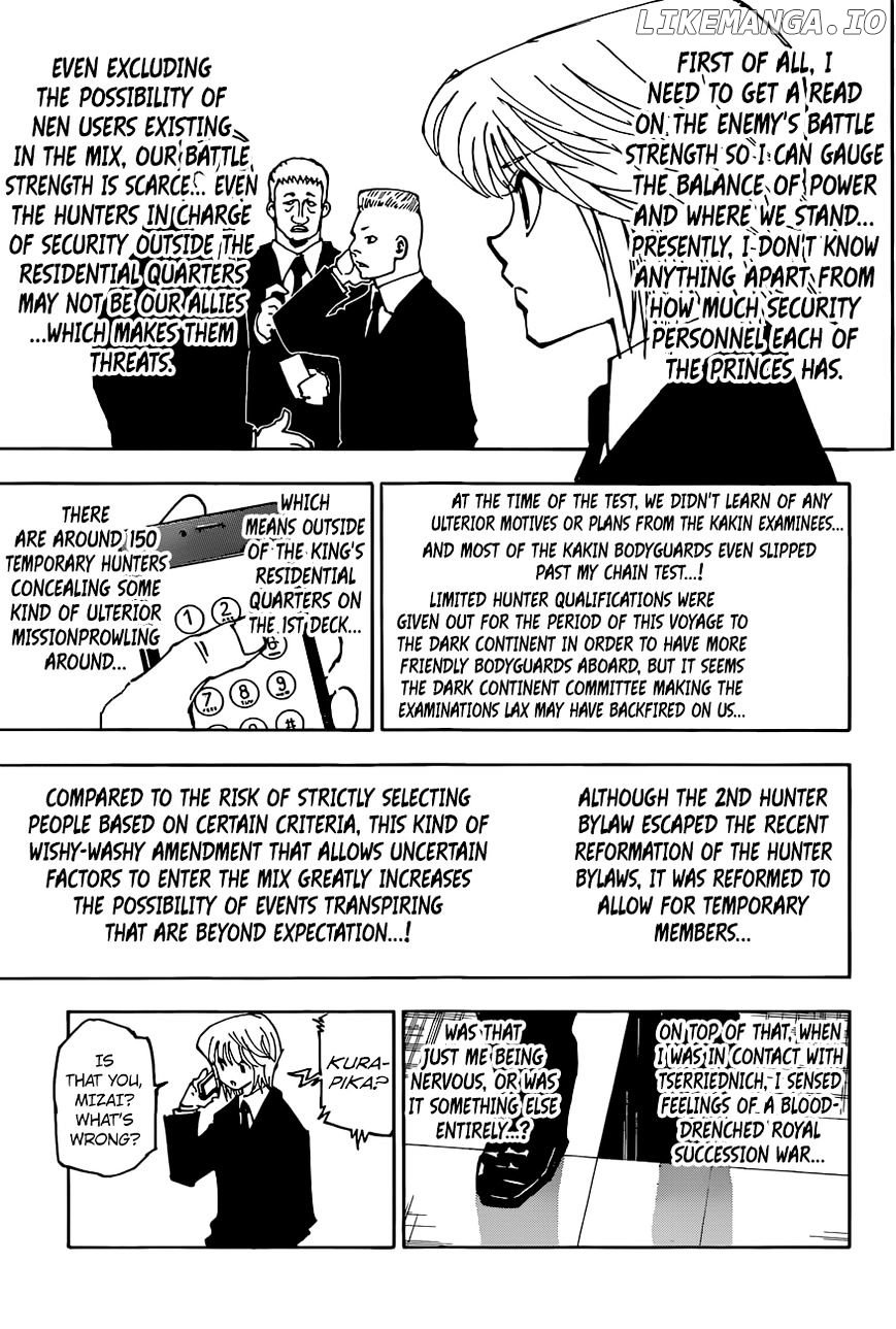 Hunter X Hunter chapter 358 - page 14