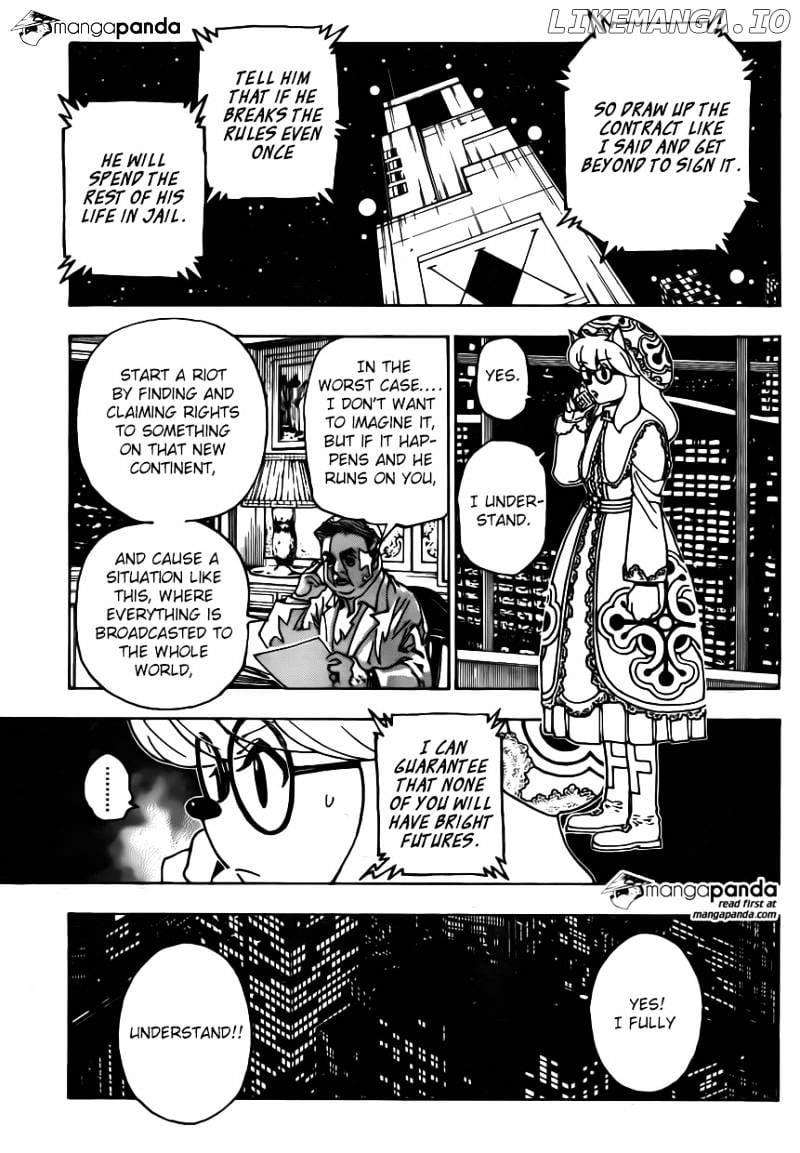 Hunter X Hunter chapter 345 - page 15