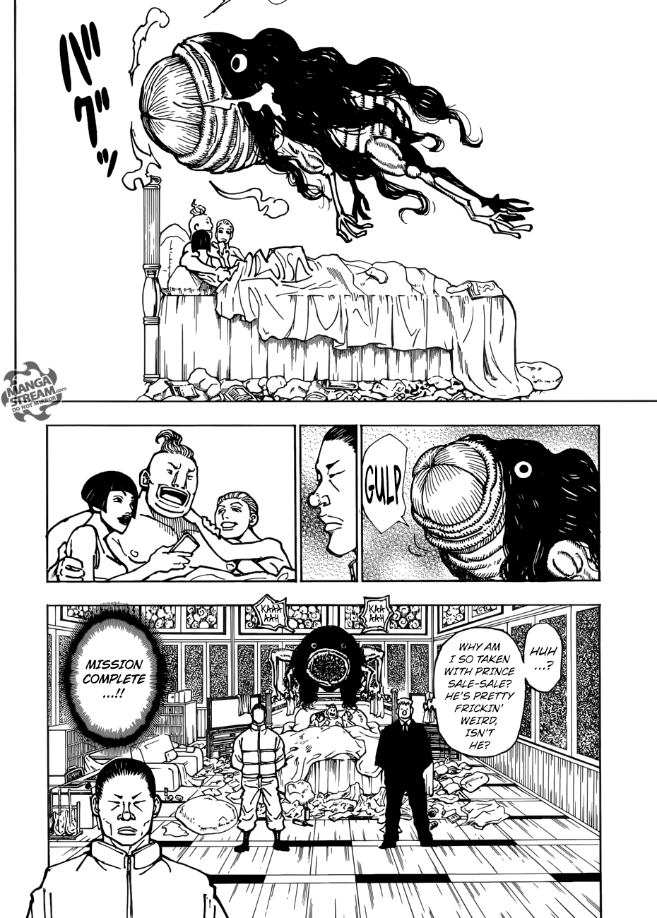 Hunter X Hunter chapter 381 - page 17