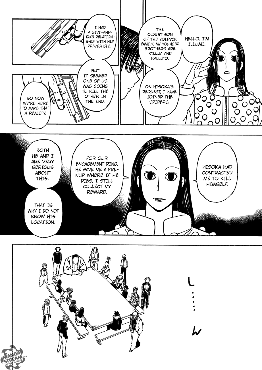 Hunter X Hunter chapter 377 - page 11