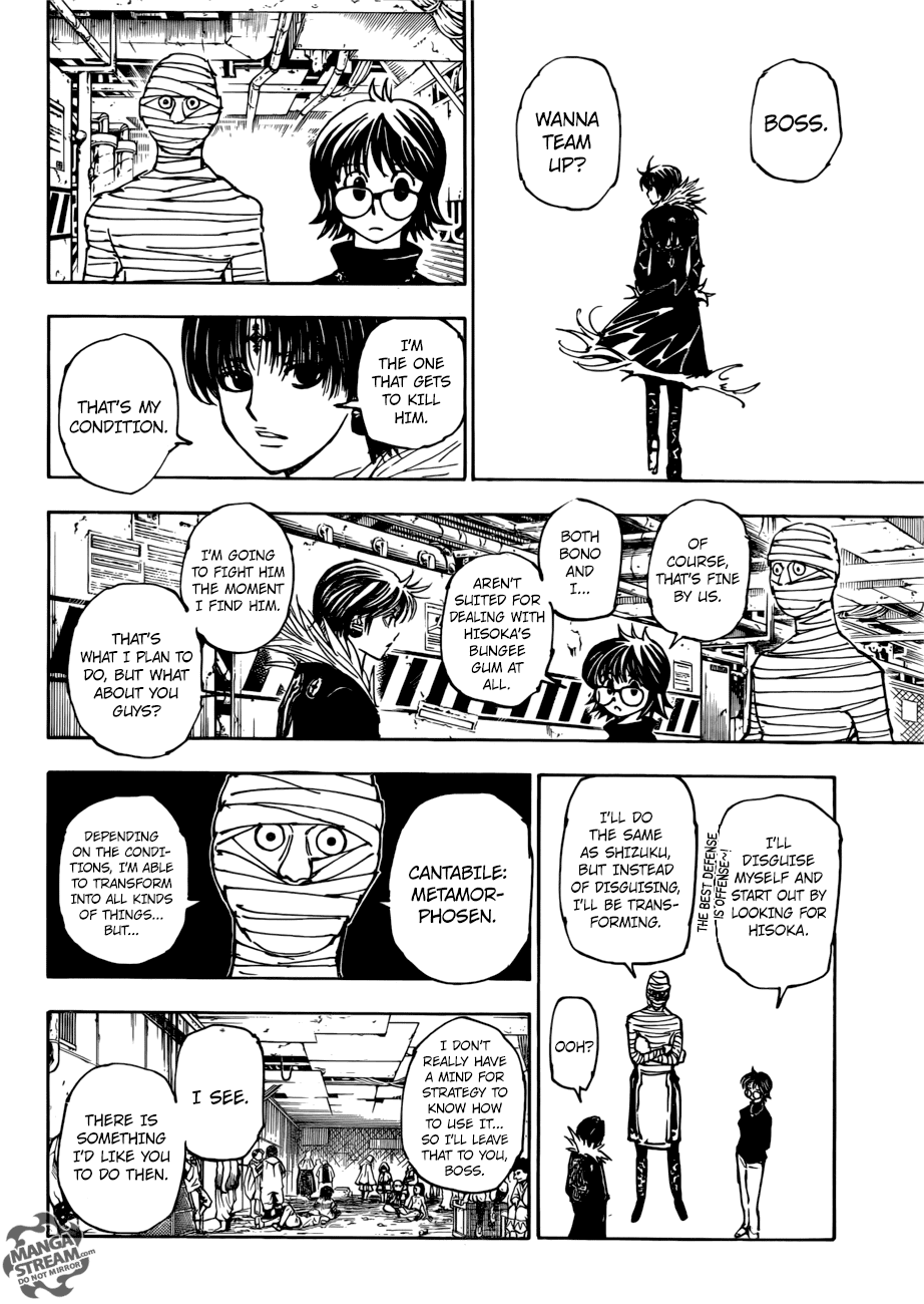 Hunter X Hunter chapter 377 - page 18