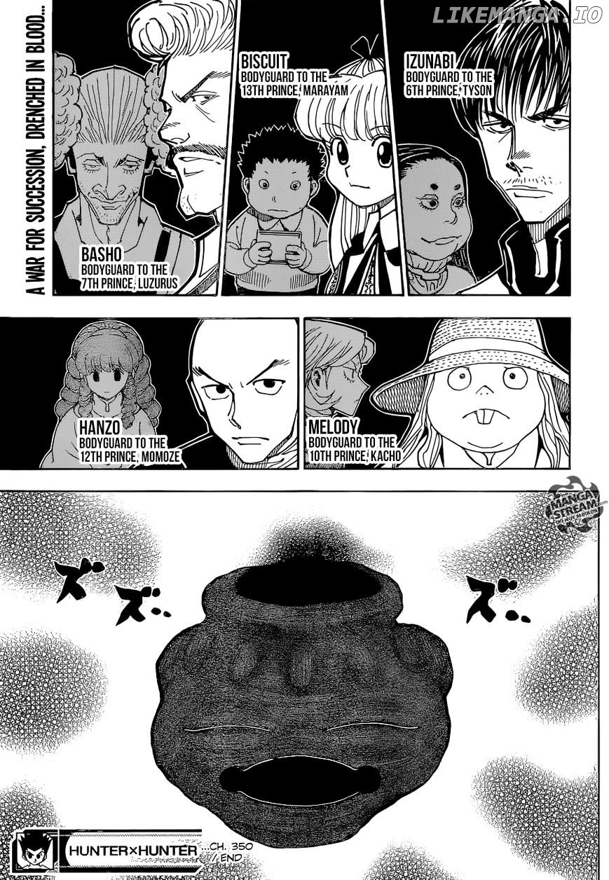 Hunter X Hunter chapter 350 - page 22