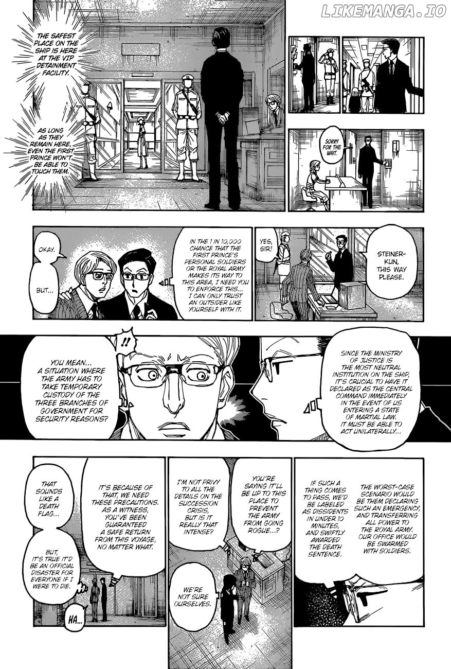 Hunter X Hunter chapter 400 - page 13