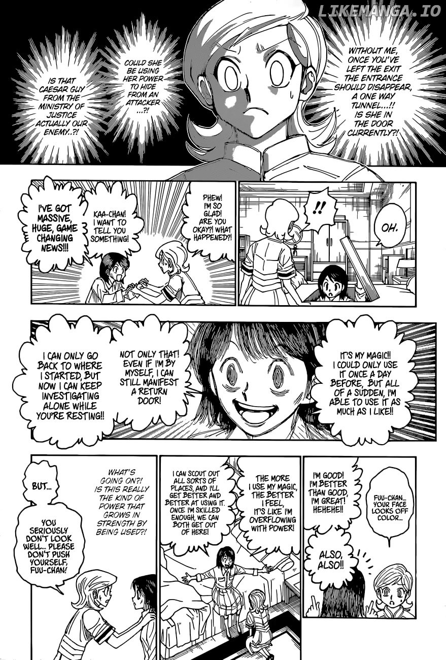 Hunter X Hunter chapter 400 - page 15