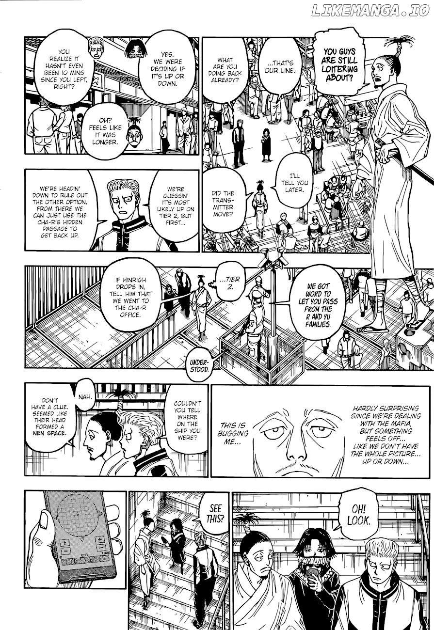 Hunter X Hunter chapter 400 - page 4