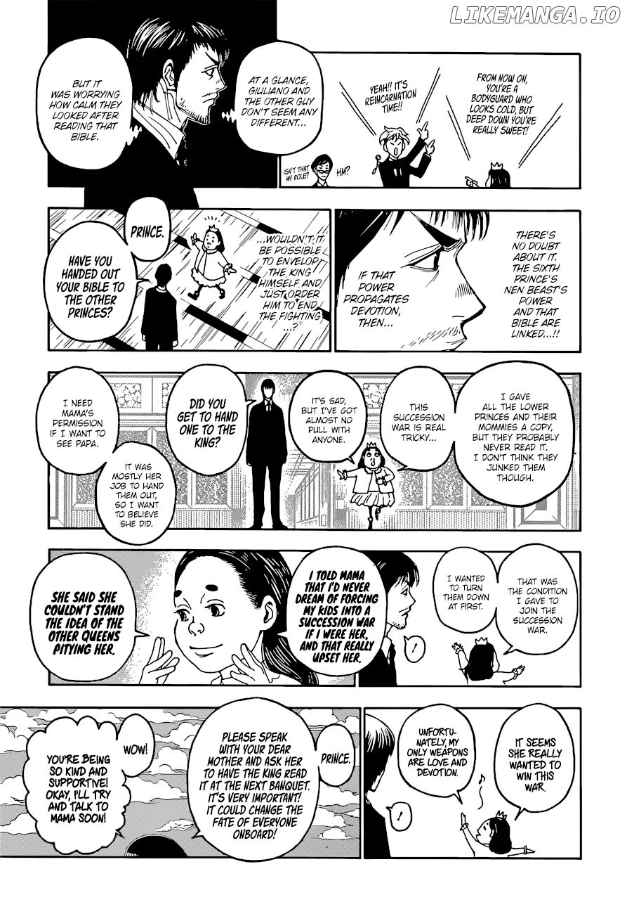 Hunter X Hunter chapter 400 - page 7