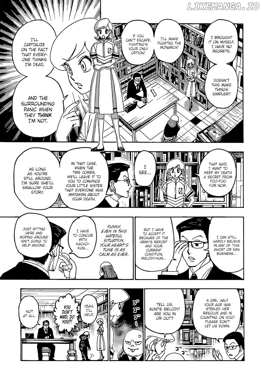 Hunter X Hunter chapter 400 - page 9