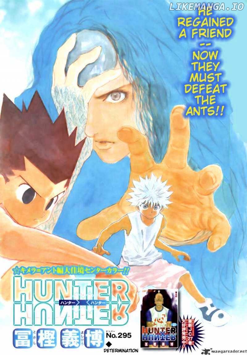 Hunter X Hunter chapter 295 - page 1