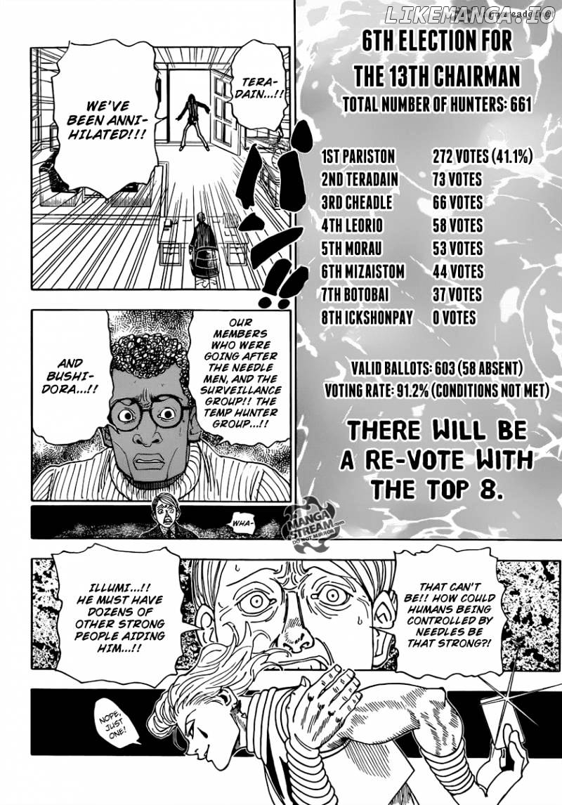 Hunter X Hunter chapter 329 - page 16