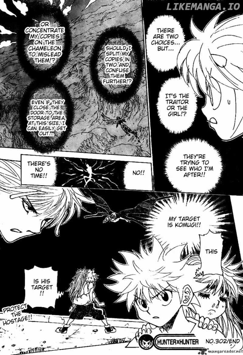 Hunter X Hunter chapter 302 - page 17