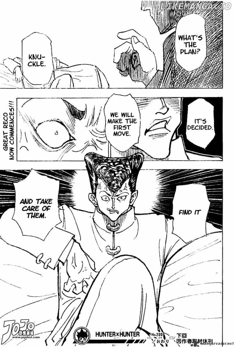 Hunter X Hunter chapter 200 - page 15