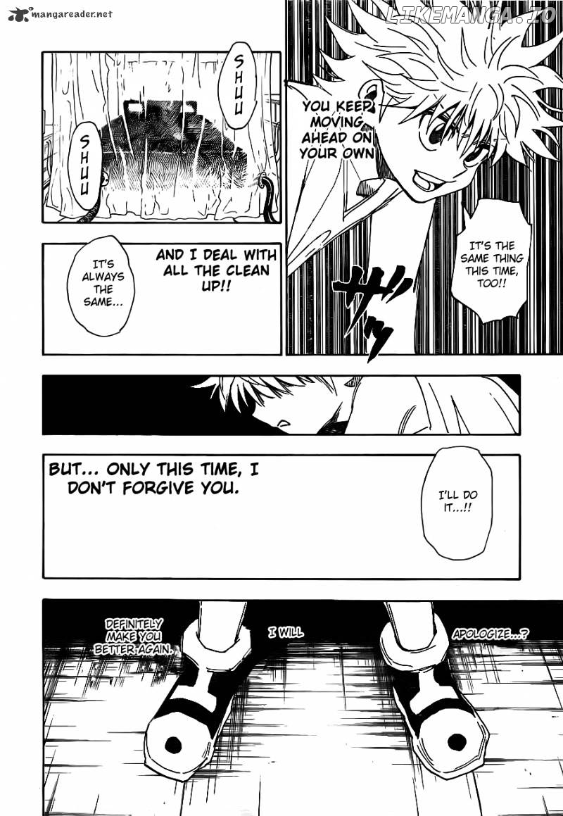 Hunter X Hunter chapter 316 - page 12