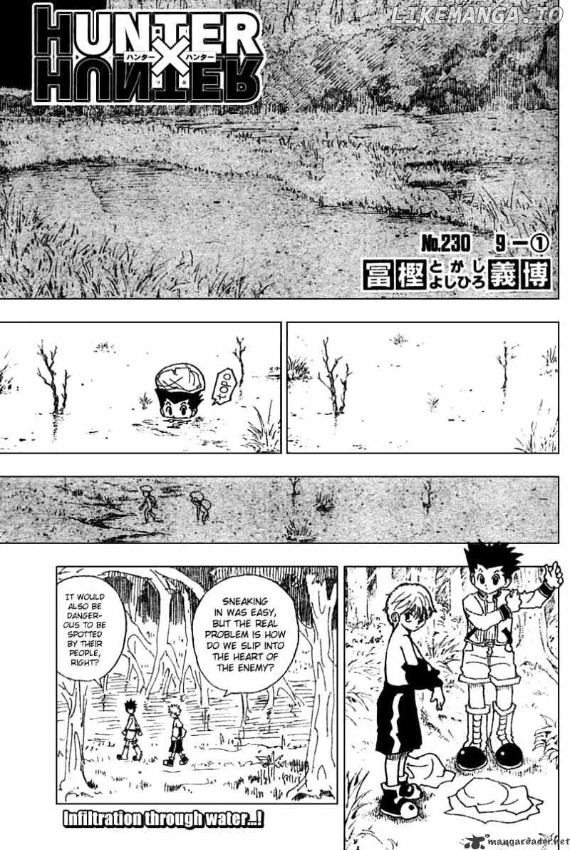 Hunter X Hunter chapter 230 - page 1