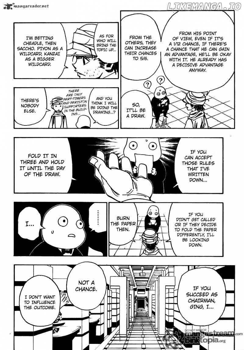 Hunter X Hunter chapter 320 - page 6