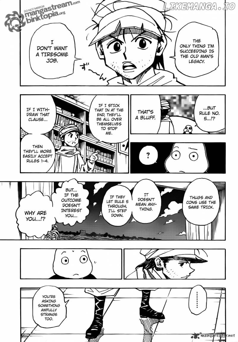 Hunter X Hunter chapter 320 - page 7