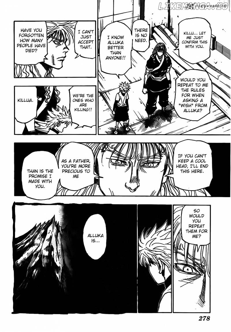 Hunter X Hunter chapter 322 - page 4