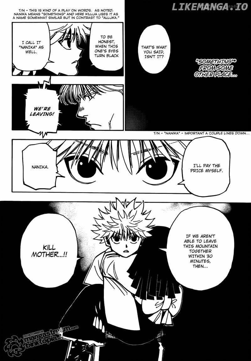 Hunter X Hunter chapter 324 - page 6