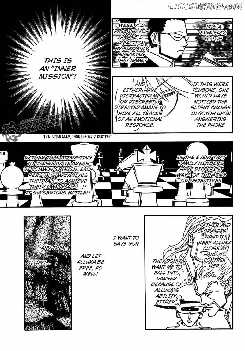 Hunter X Hunter chapter 326 - page 7