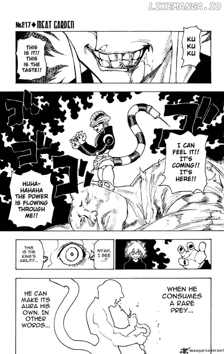 Hunter X Hunter chapter 217 - page 1