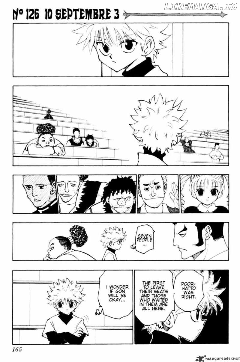 Hunter X Hunter chapter 126 - page 1