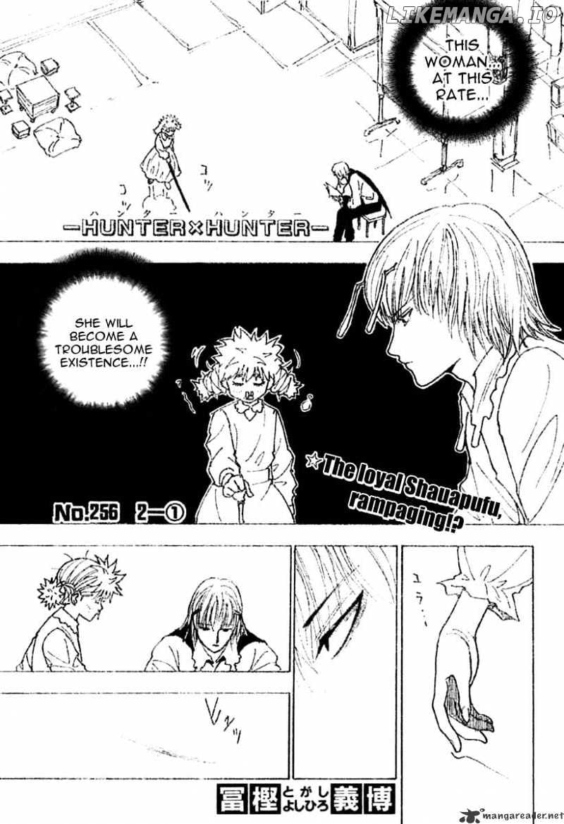 Hunter X Hunter chapter 256 - page 1