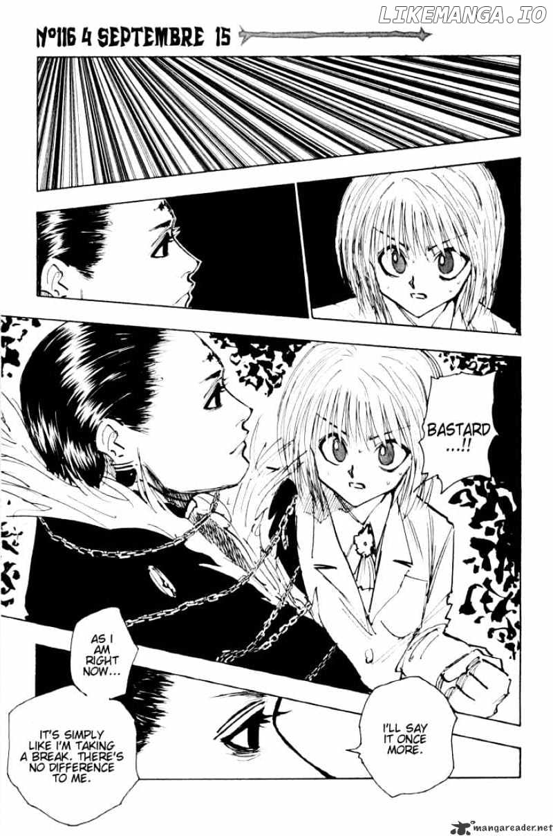 Hunter X Hunter chapter 116 - page 1