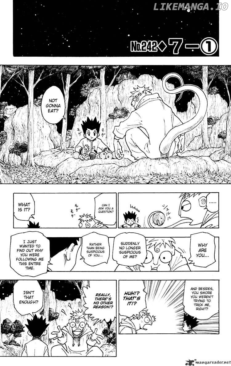 Hunter X Hunter chapter 242 - page 1