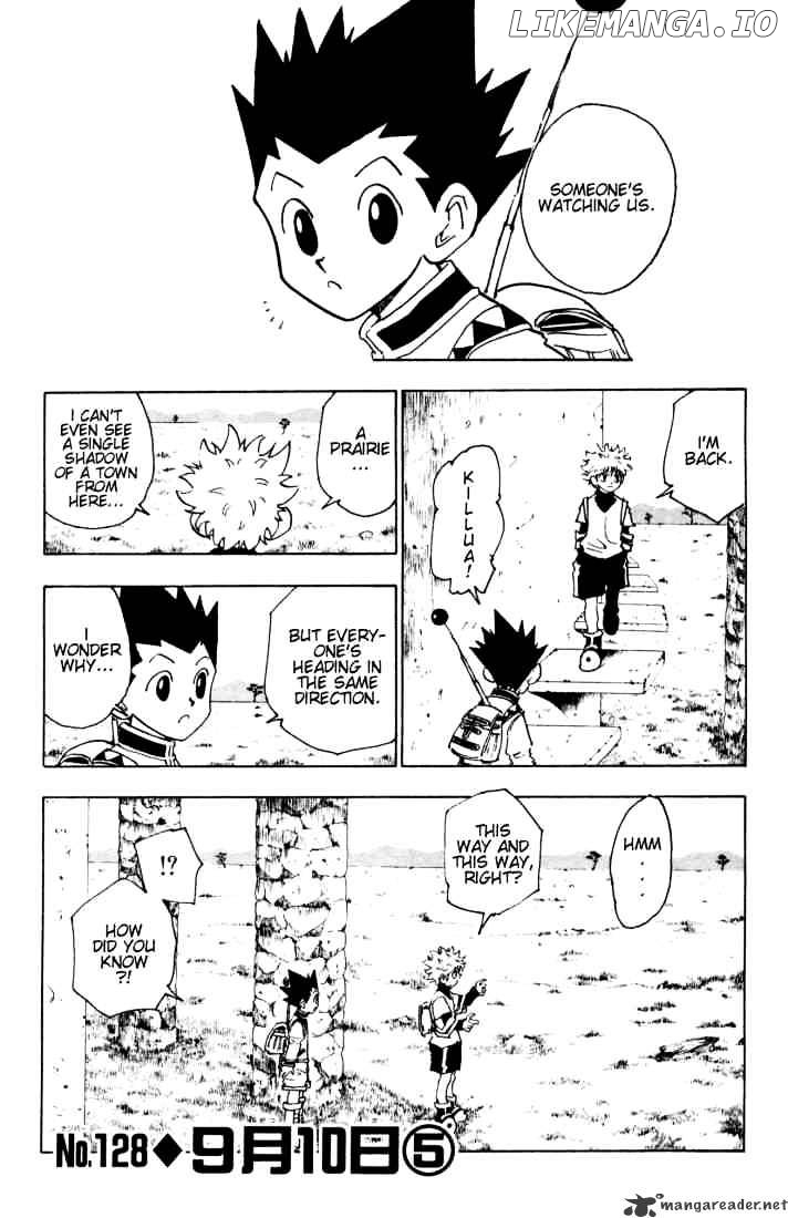 Hunter X Hunter chapter 128 - page 1