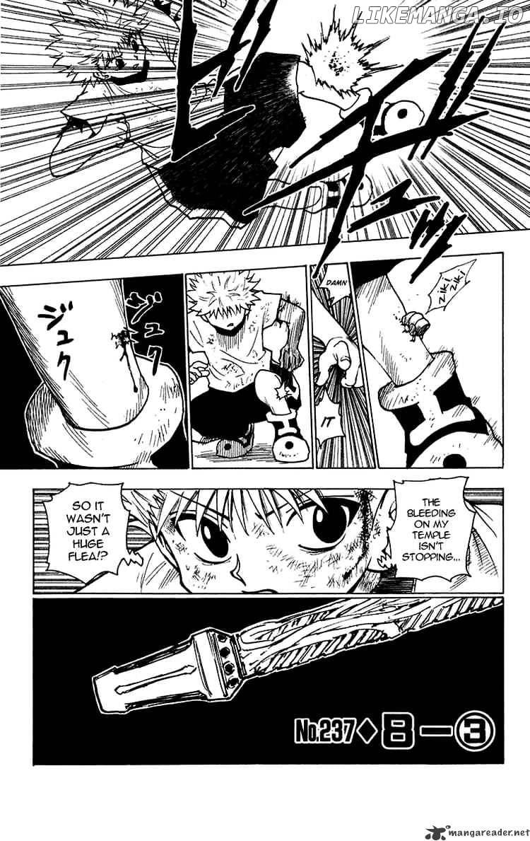 Hunter X Hunter chapter 237 - page 1