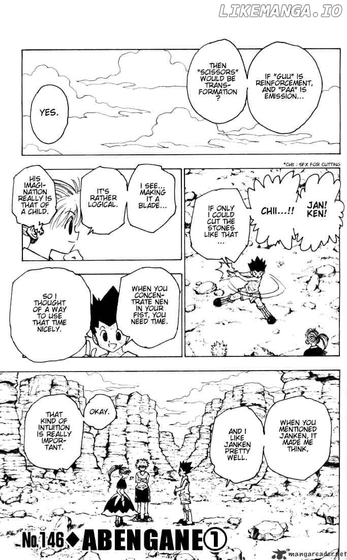 Hunter X Hunter chapter 146 - page 1