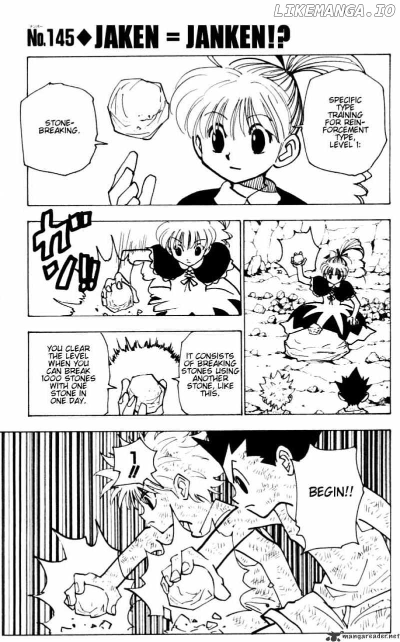 Hunter X Hunter chapter 145 - page 1