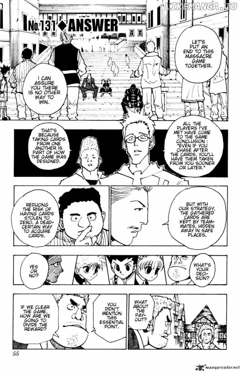 Hunter X Hunter chapter 131 - page 1