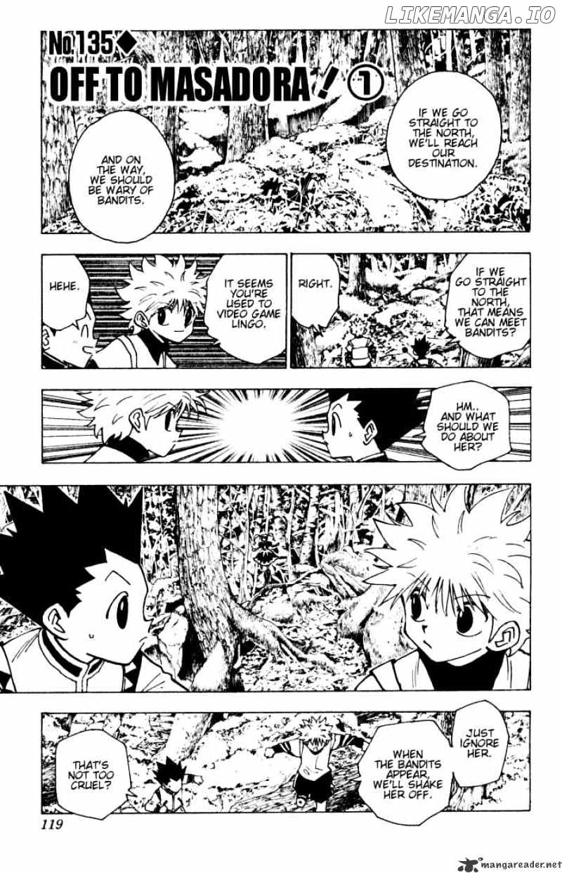 Hunter X Hunter chapter 135 - page 1