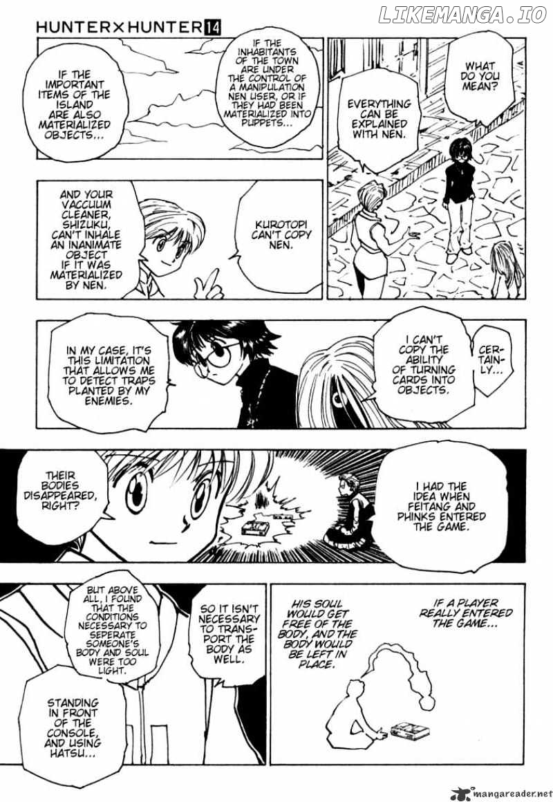 Hunter X Hunter chapter 134 - page 11