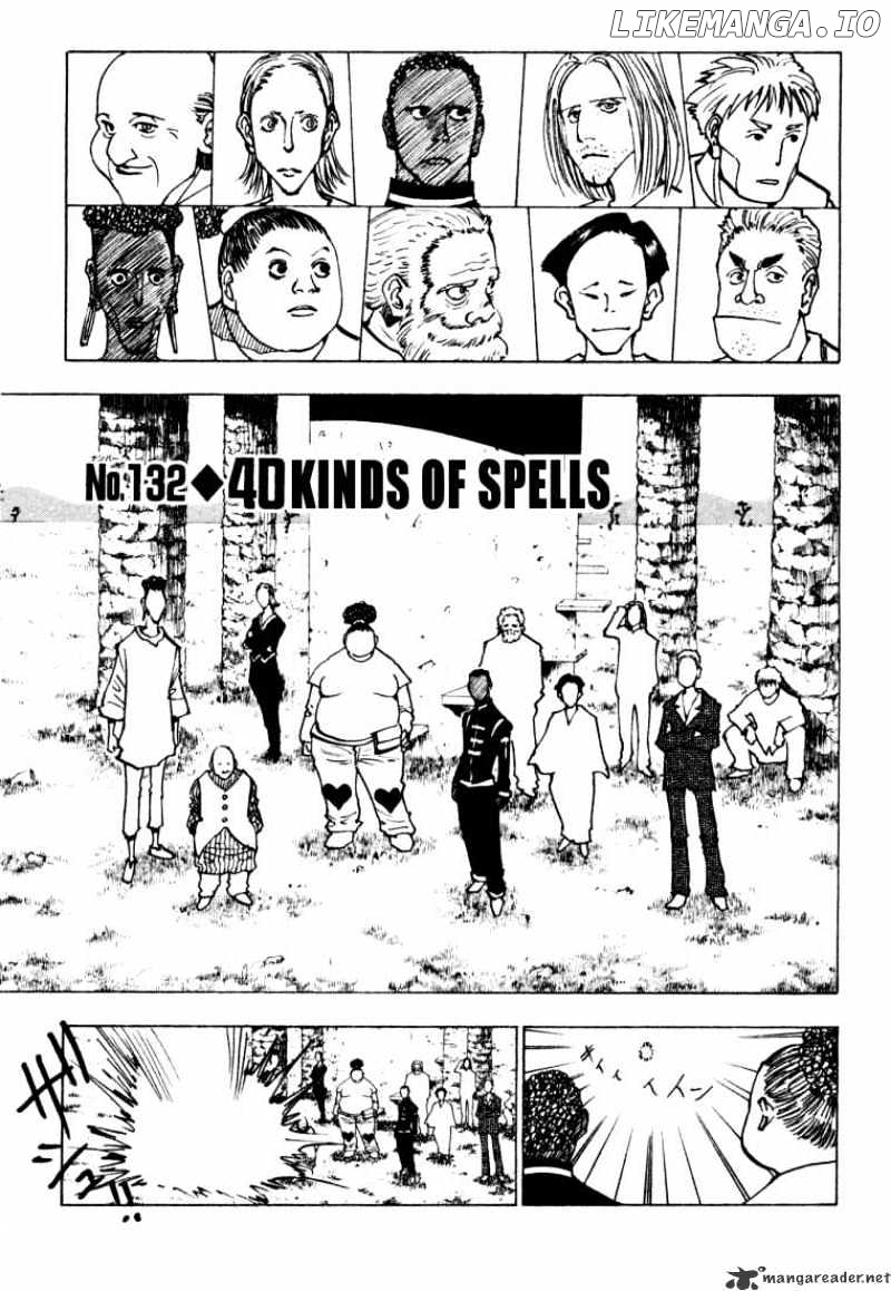 Hunter X Hunter chapter 132 - page 1