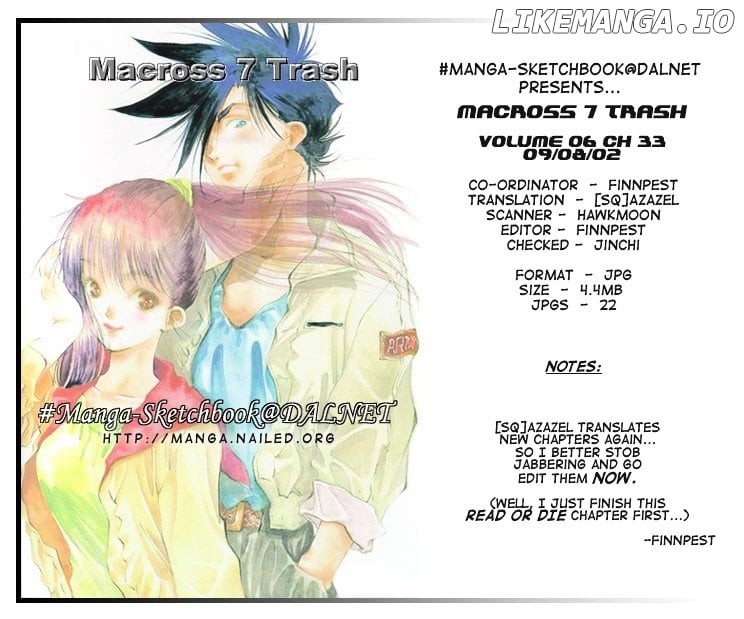 Macross 7 chapter 30-36 - page 2