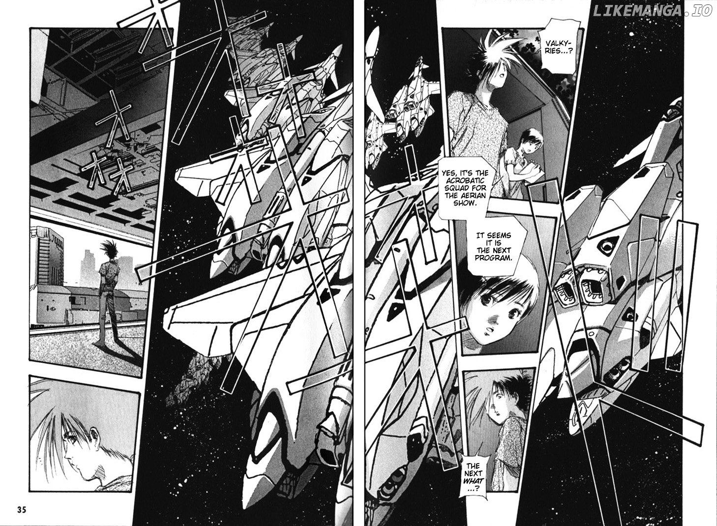 Macross 7 chapter 30-36 - page 33