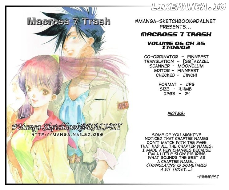 Macross 7 chapter 30-36 - page 4